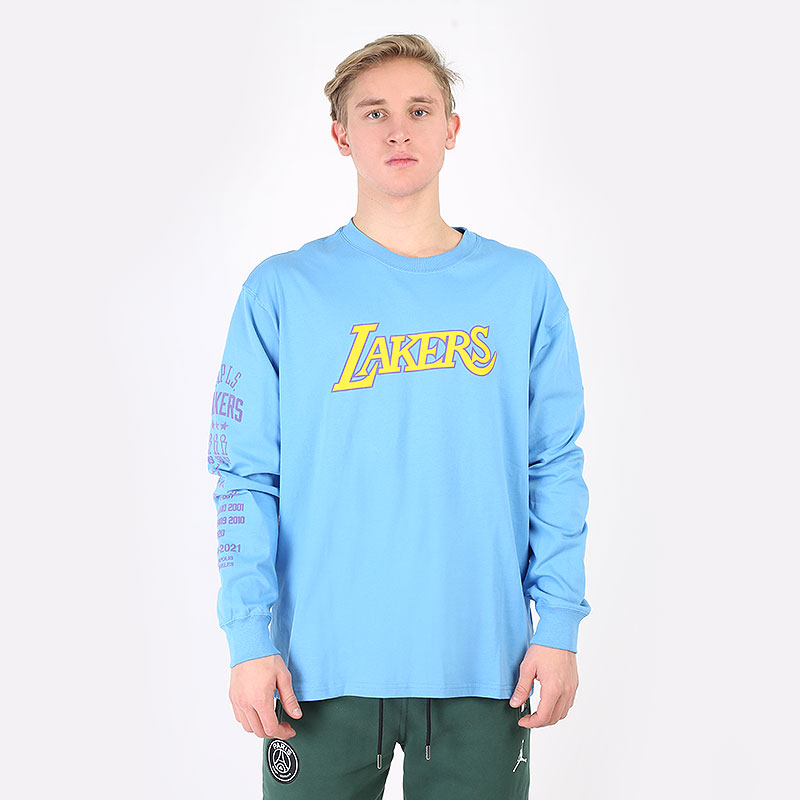   лонгслив Nike Los Angeles Lakers Courtside NBA Long-Sleeve DA7314-462 - цена, описание, фото 3